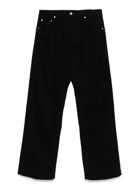 Rick Owens corduroy straight trousers