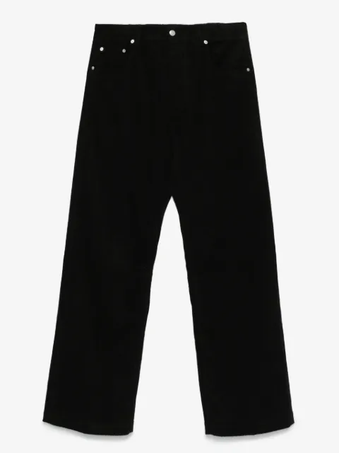 Rick Owens pantalon droit en velours côtelé