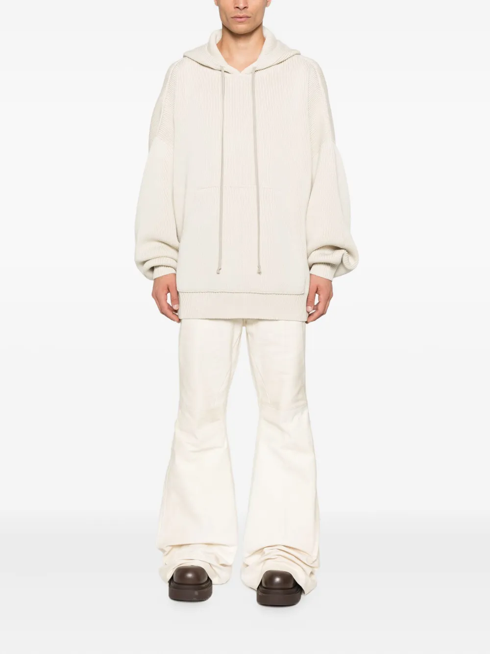 Rick Owens Katoenen broek - Beige