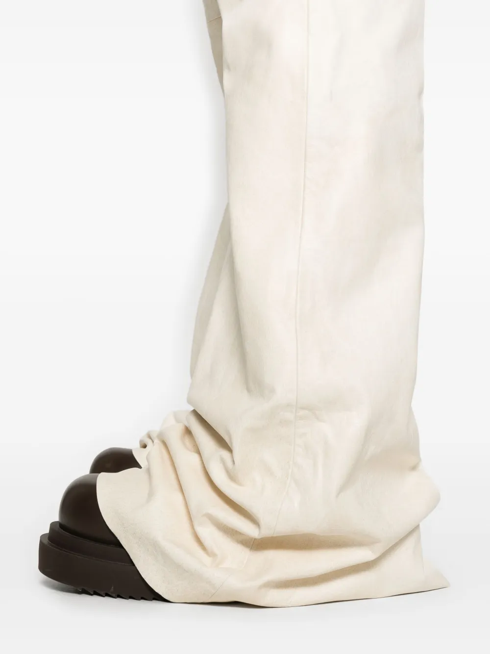 Rick Owens Katoenen broek Beige