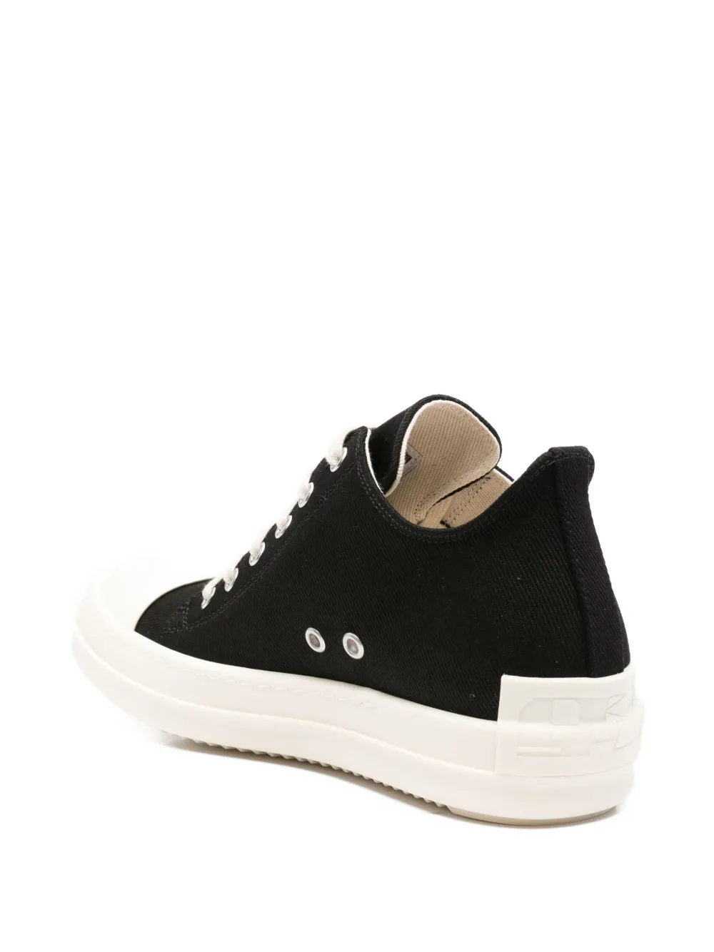 Rick Owens DRKSHDW lace-up low-top sneakers Black