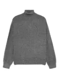 LIU JO embellished turtleneck sweater - Grey