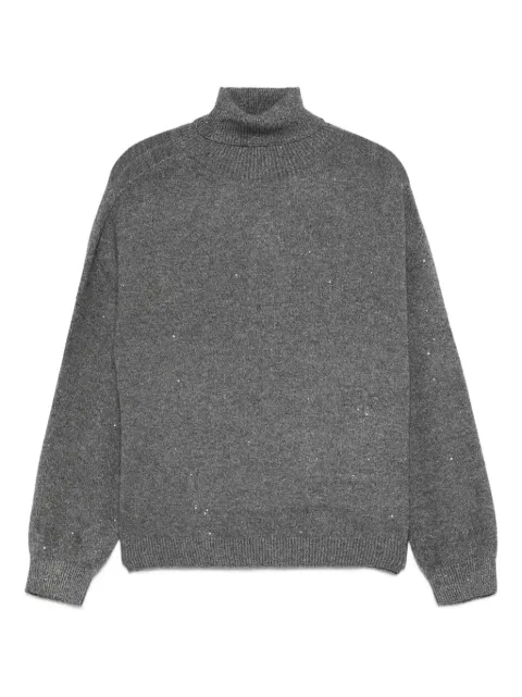 LIU JO embellished turtleneck sweater 