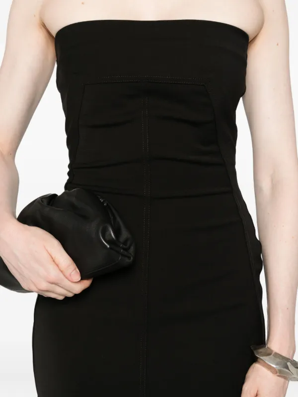 Rick Owens Strapless Fitted Dress | Black | FARFETCH ID Rick Owens Strapless Fitted Dress | Black | FARFETCH ID