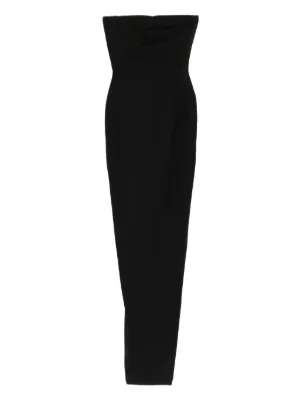 【Rick Owens】ワンショルダージャージーマキシドレス Rick Owens 'goddess' draped one-shoulder maxi dress | The