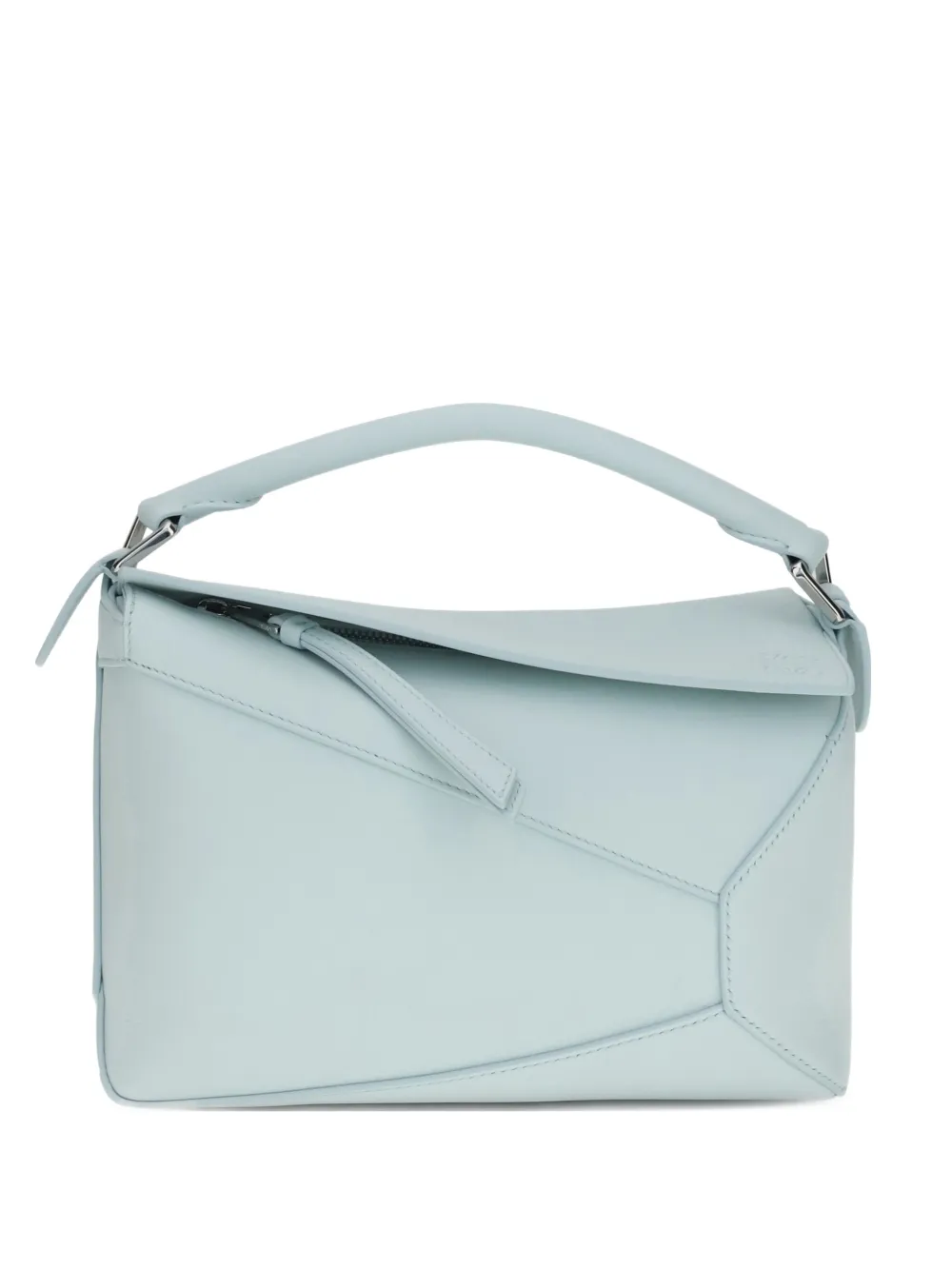 geometric-paneled Puzzle handbag