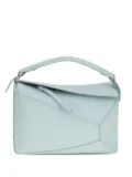 LOEWE geometric-paneled Puzzle handbag - Blue