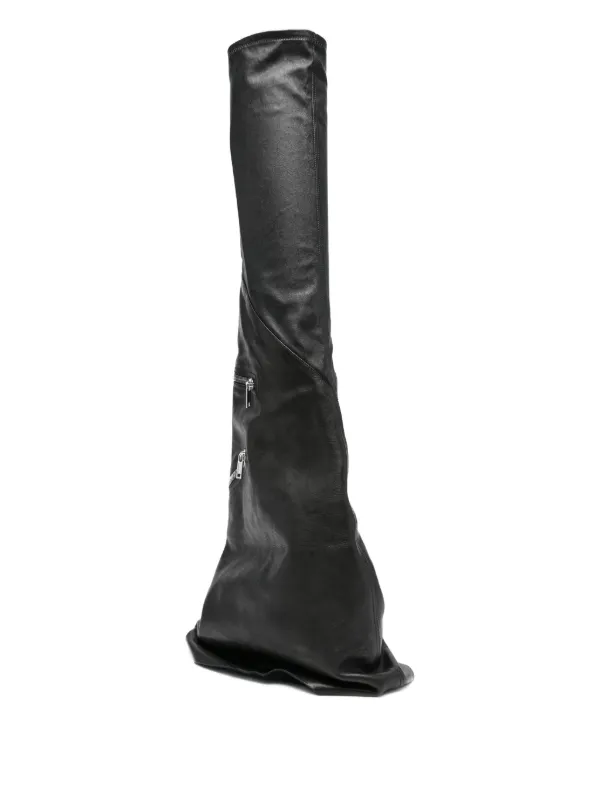 Rick Owens Cargo Fetish Sneaks ロングブーツ | ブラック