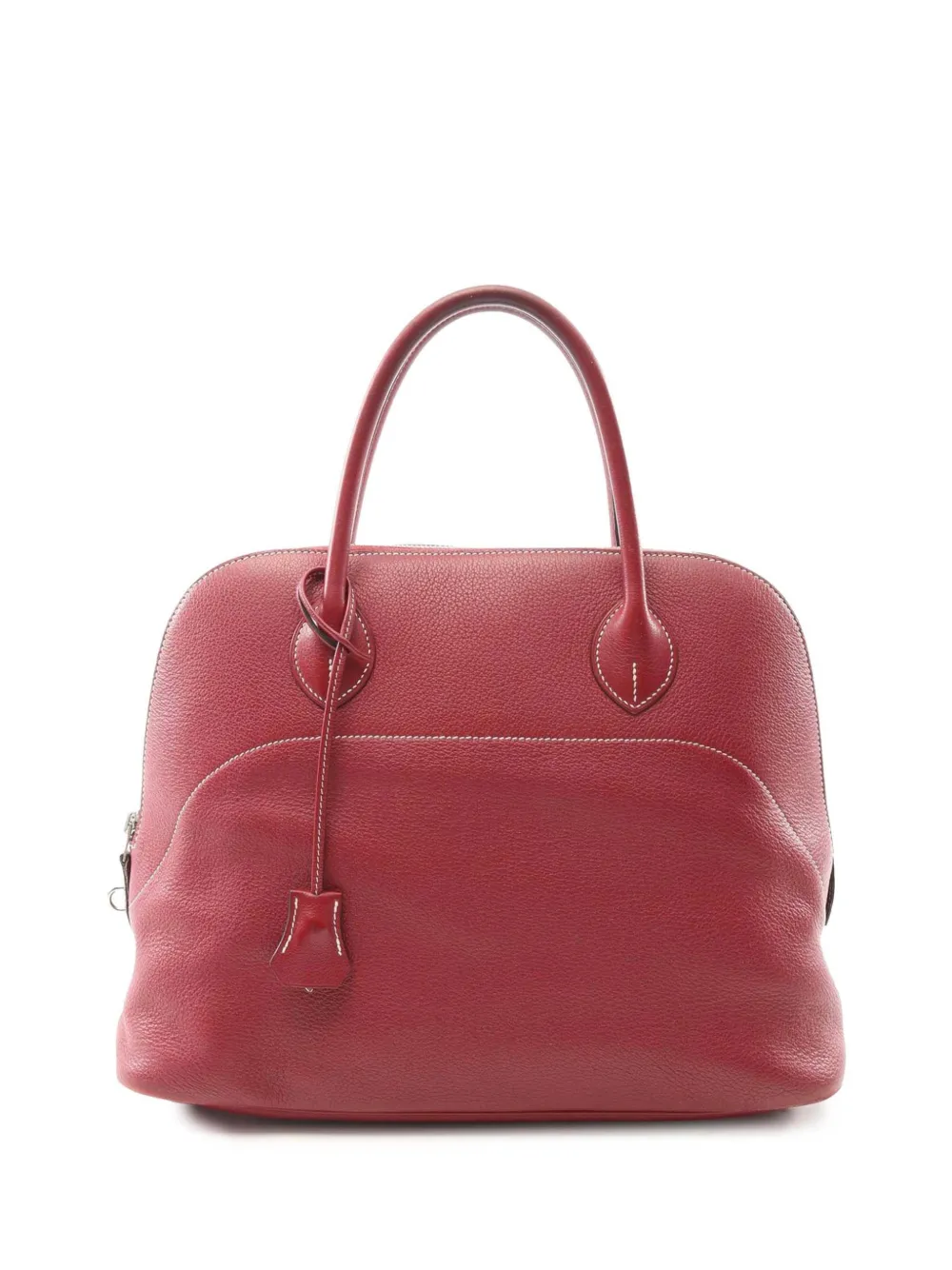 Hermès Pre-Owned 2015 Clemence Bolide Relax 35 handbag - レッド Hermès Pre-Owned 2015 Clemence Bolide Relax 35 handbag - レッド