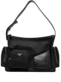 MCM monogram-pattern shoulder bag - Black