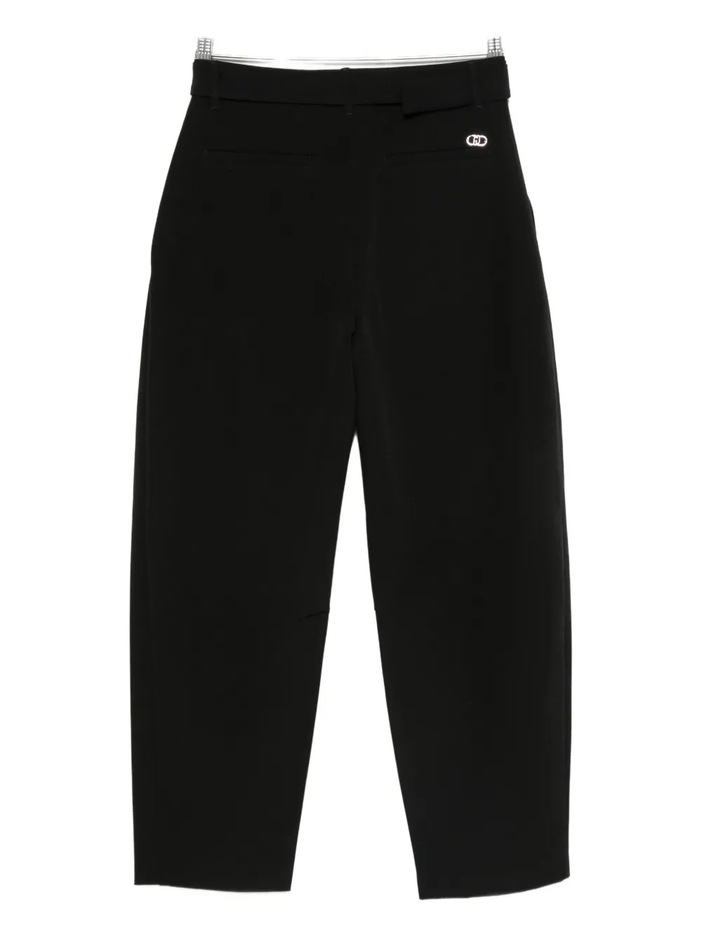 LIU JO belted trousers Zwart