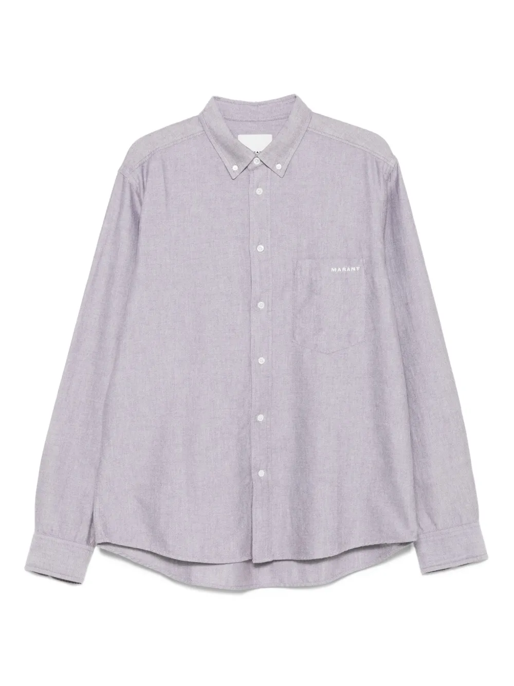 Jasolo embroidered-logo shirt