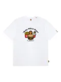 *BABY MILO® STORE BY *A BATHING APE® Baby Milo Store graphic tee - White