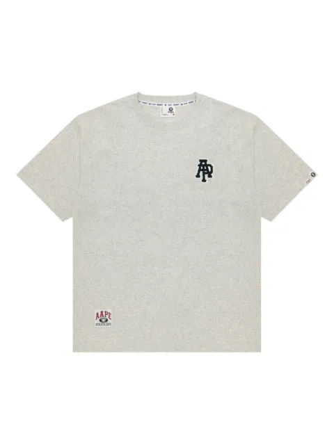 AAPE BY *A BATHING APE® logo-print cotton T-shirt