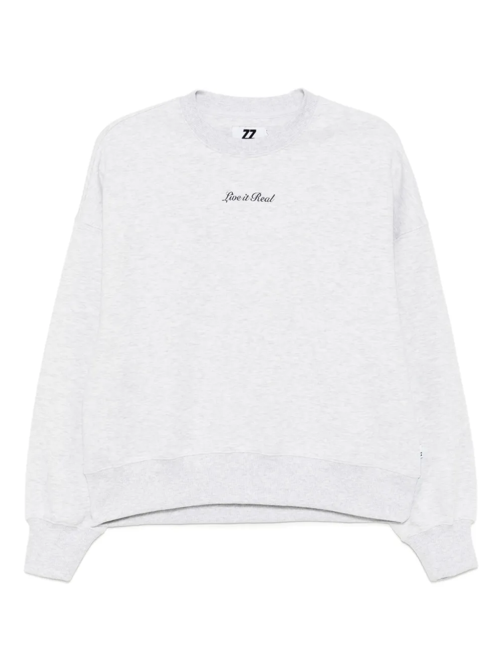 izzue graphic-print sweatshirt | Grey | Image 1