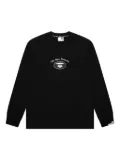 AAPE BY *A BATHING APE® ape head logo long-sleeved sweatshirt - Black