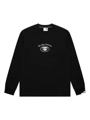 AAPE BY *A BATHING APE® ロゴ スウェットシャツ | ブラック | FARFETCH JP
