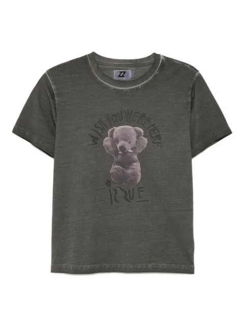 izzue graphic-print cotton T-shirt