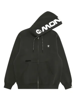 AAPE BY *A BATHING APE® ジップアップ パーカー | ブラック | FARFETCH JP