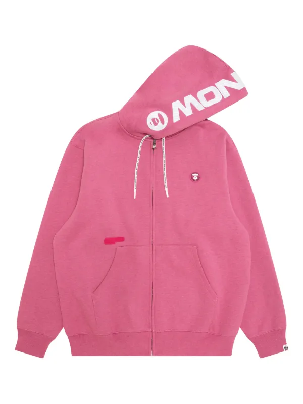 エイプ パーカー ピンク SHARK PULLOVER HOODIE（パーカー）｜A BATHING APE（ア