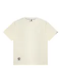 AAPE BY *A BATHING APE® appliqué-embellished T-shirt - Neutrals