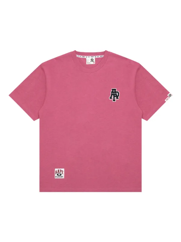 AAPE BY *A BATHING APE® ロゴ Tシャツ | ピンク | FARFETCH JP