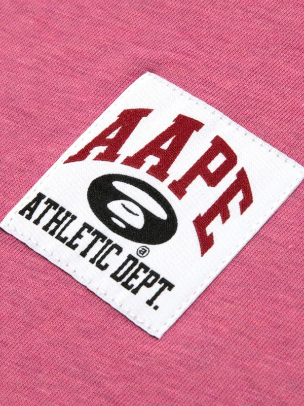 AAPE BY *A BATHING APE® ロゴ Tシャツ | ピンク | FARFETCH JP