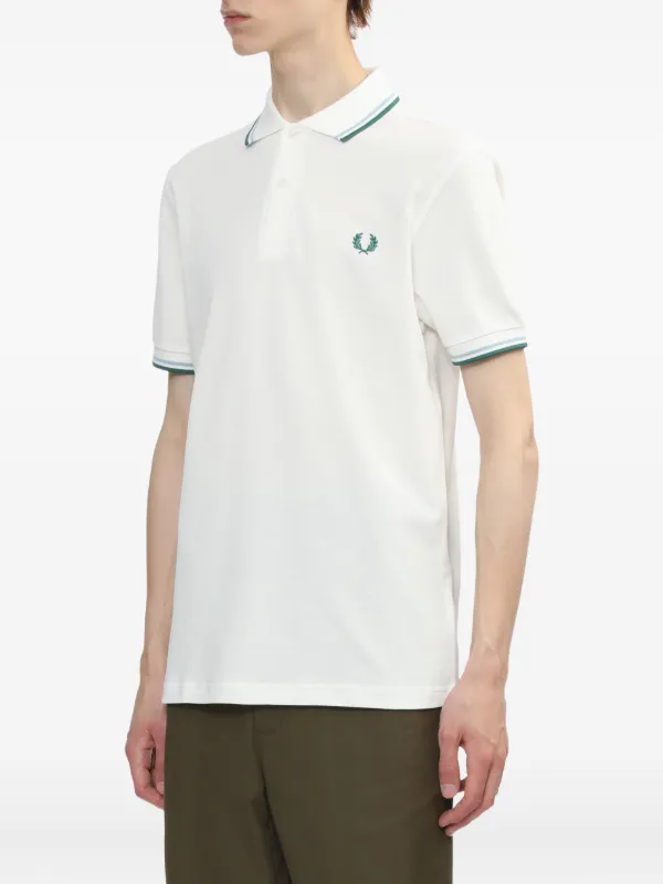 Fred Perry The Twin Tipped ポロシャツ | ホワイト | FARFETCH JP