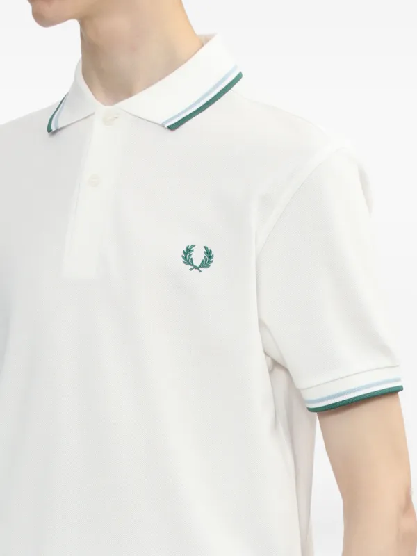Fred Perry The Twin Tipped ポロシャツ | ホワイト | FARFETCH JP