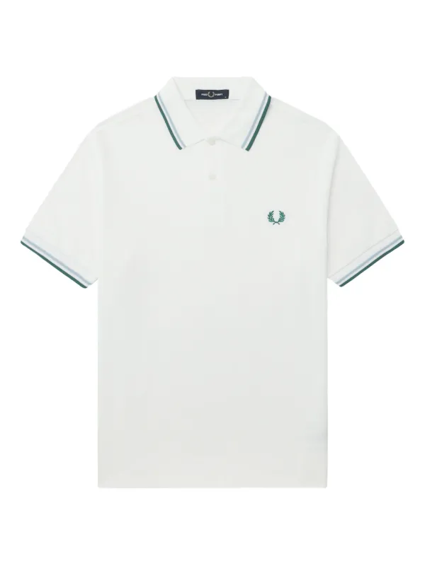 Fred Perry The Twin Tipped ポロシャツ | ホワイト | FARFETCH JP