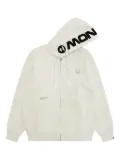 AAPE BY *A BATHING APE® Ape head zip-up hoodie - Grey