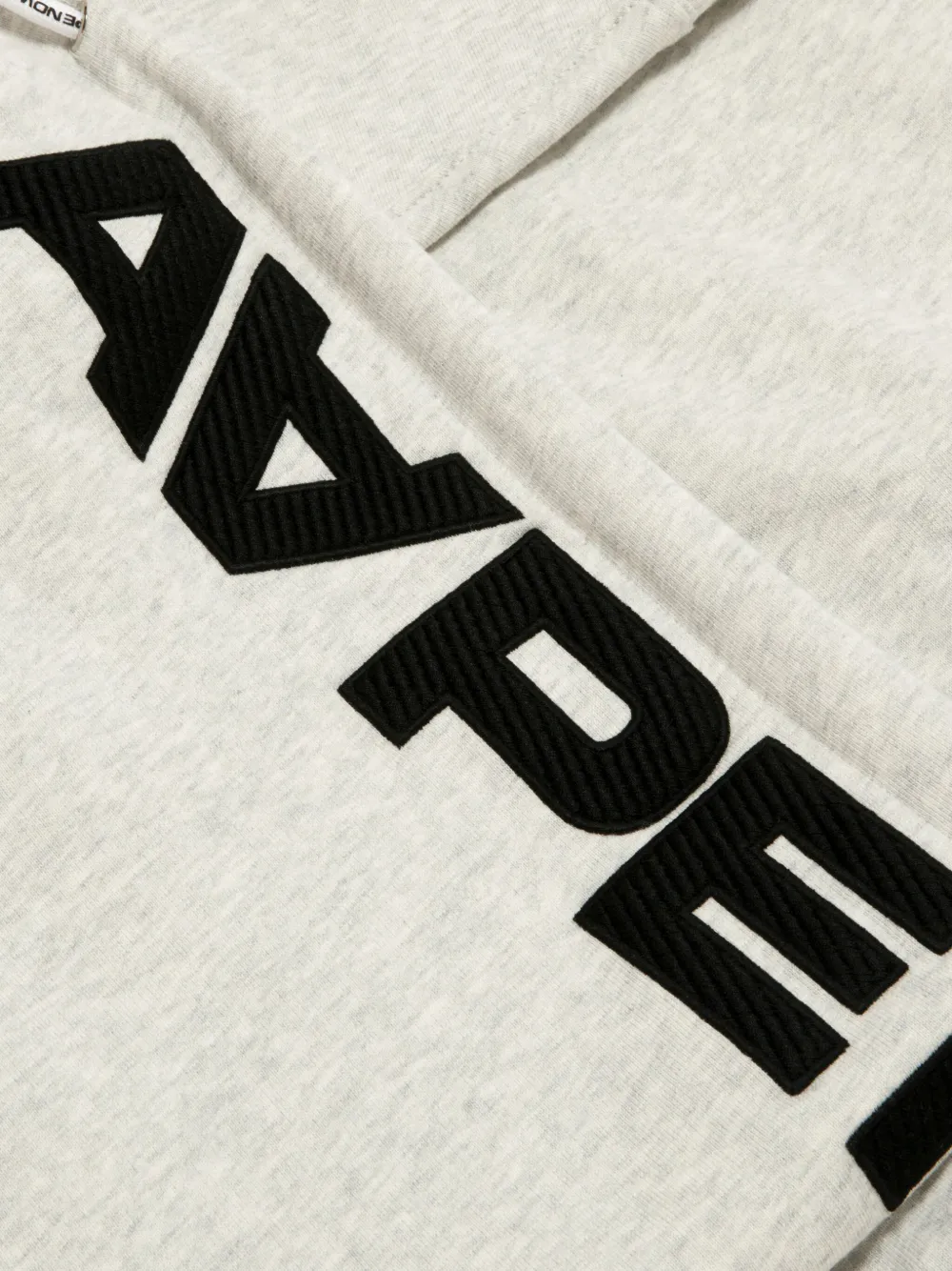 AAPE BY *A BATHING APE Head hoodie met rits Grijs