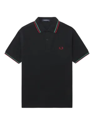 Raf Simons ロゴ ポロシャツ | ブラック | FARFETCH JP