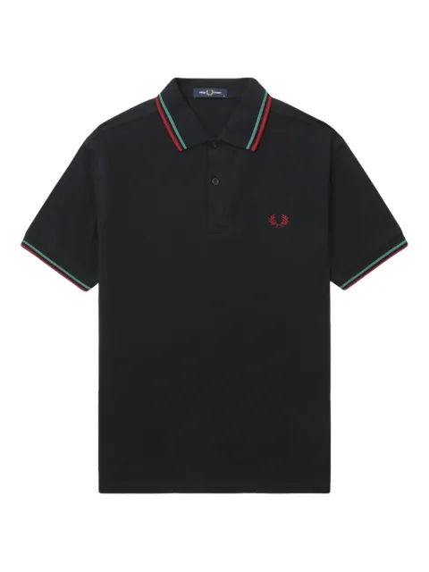 Fred Perry tipped-collar polo shirt