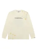 AAPE BY *A BATHING APE® star-detail camo-print long-sleeved sweatshirt - Neutrals