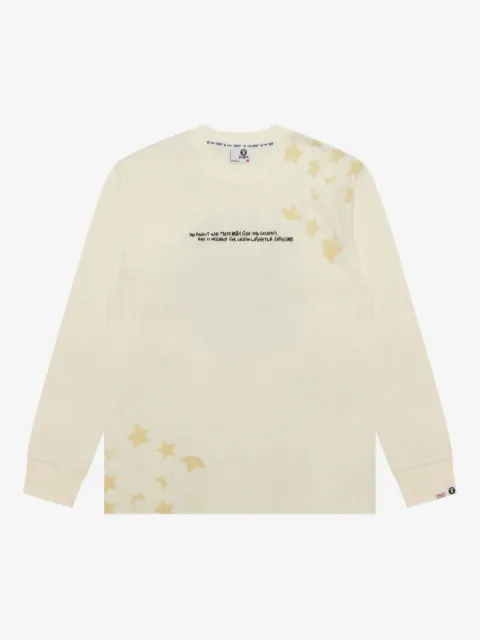 AAPE BY *A BATHING APE® star-detail camo-print long-sleeved sweatshirt