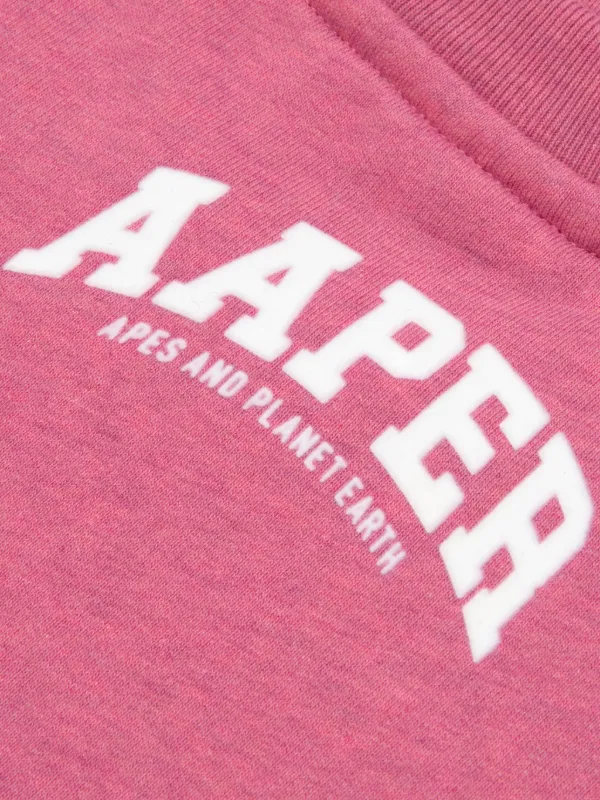 AAPE BY *A BATHING APE® ロゴ スウェットシャツ | ピンク | FARFETCH JP