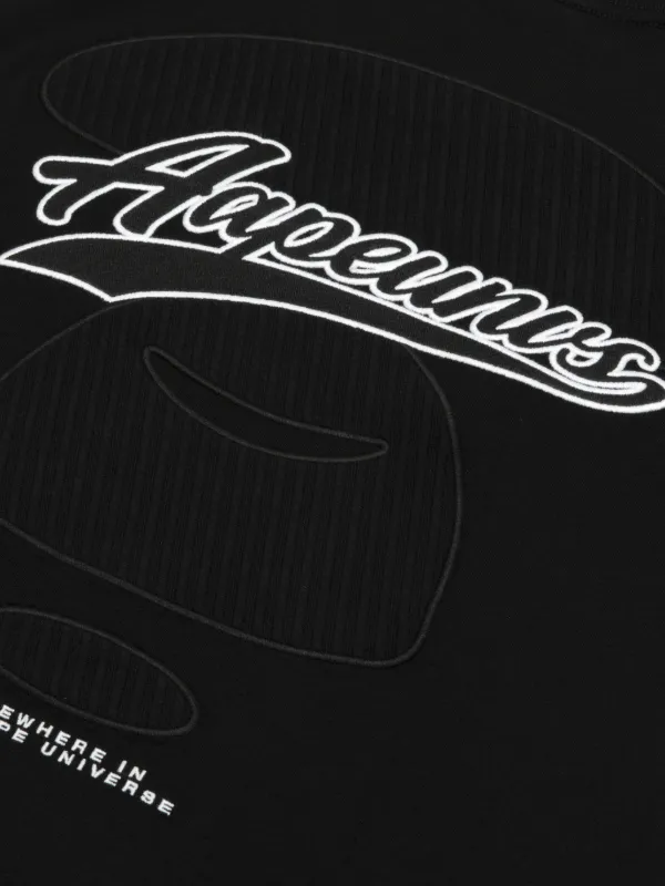 AAPE BY *A BATHING APE® Athletic Department T-shirt | Black | FARFETCH