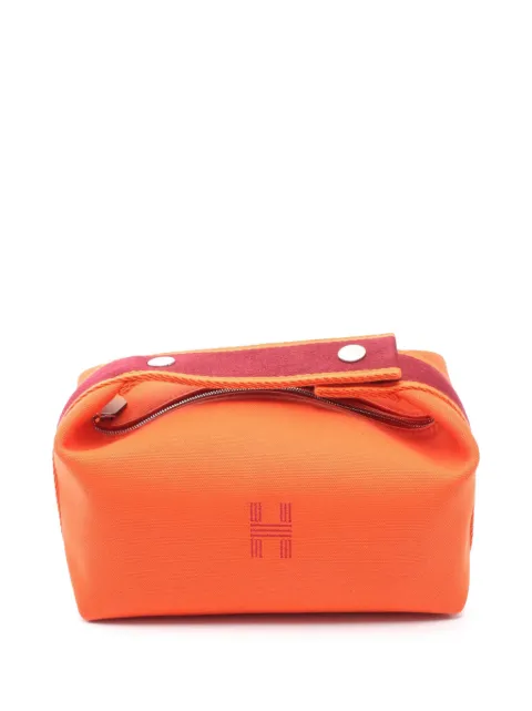 Hermès Pre-Owned 2020-2025 Small Canvas Bride A Brac Case vanity bag