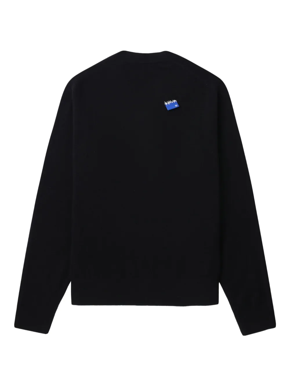Sig; BL Tag logo-plaque buttoned cardigan