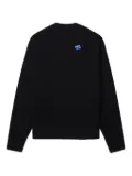 Ader Error Sig; BL Tag logo-plaque buttoned cardigan - Black