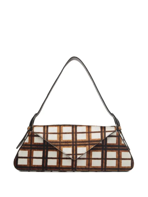 CamperLab bolsa de hombro a cuadros