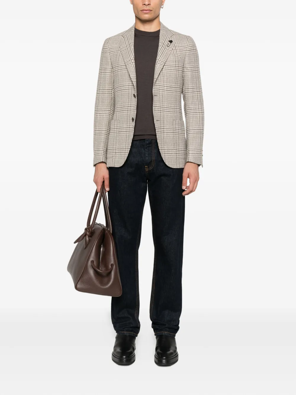 Lardini Geruit jack Beige