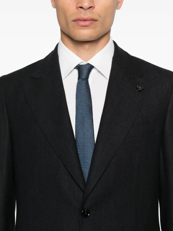 Lardini ストライプ スーツ | グレー | FARFETCH JP