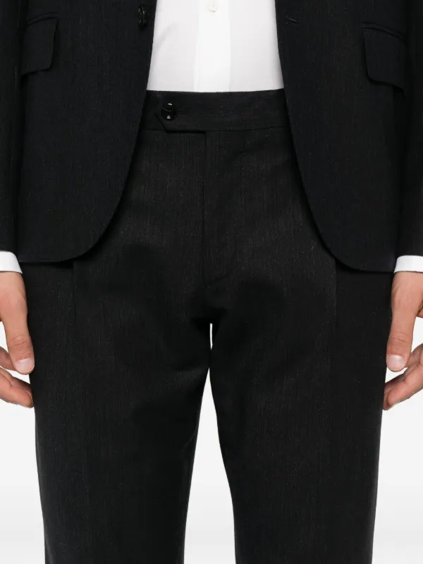 LARDINI ストライプスーツ ダークグレー Lardini ストライプ スーツ | グレー | FARFETCH JP