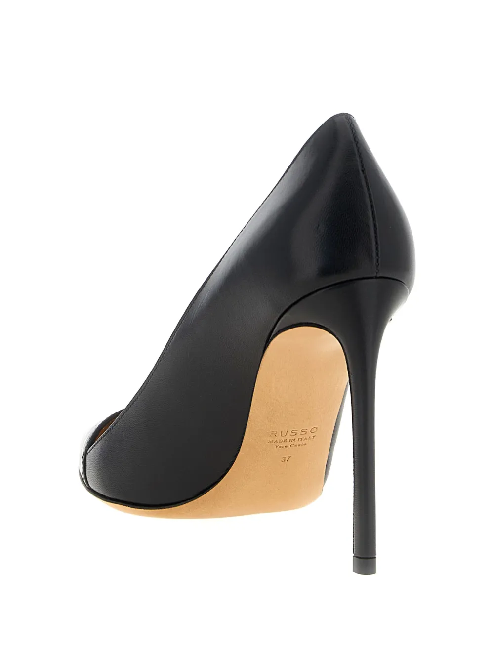 Francesco Russo 105mm Pointed-toe Stiletto Pumps In Black