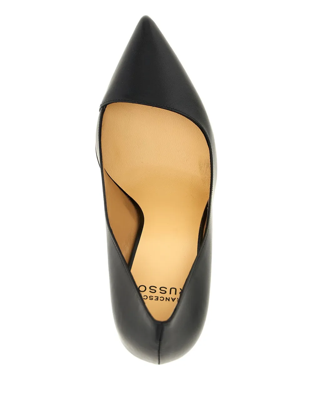 Francesco Russo 105mm pointed-toe stiletto pumps Black
