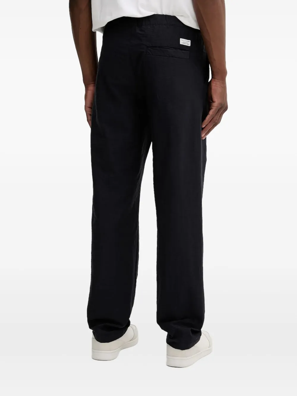 Marc O'Polo Broek met elastische taille - Blauw
