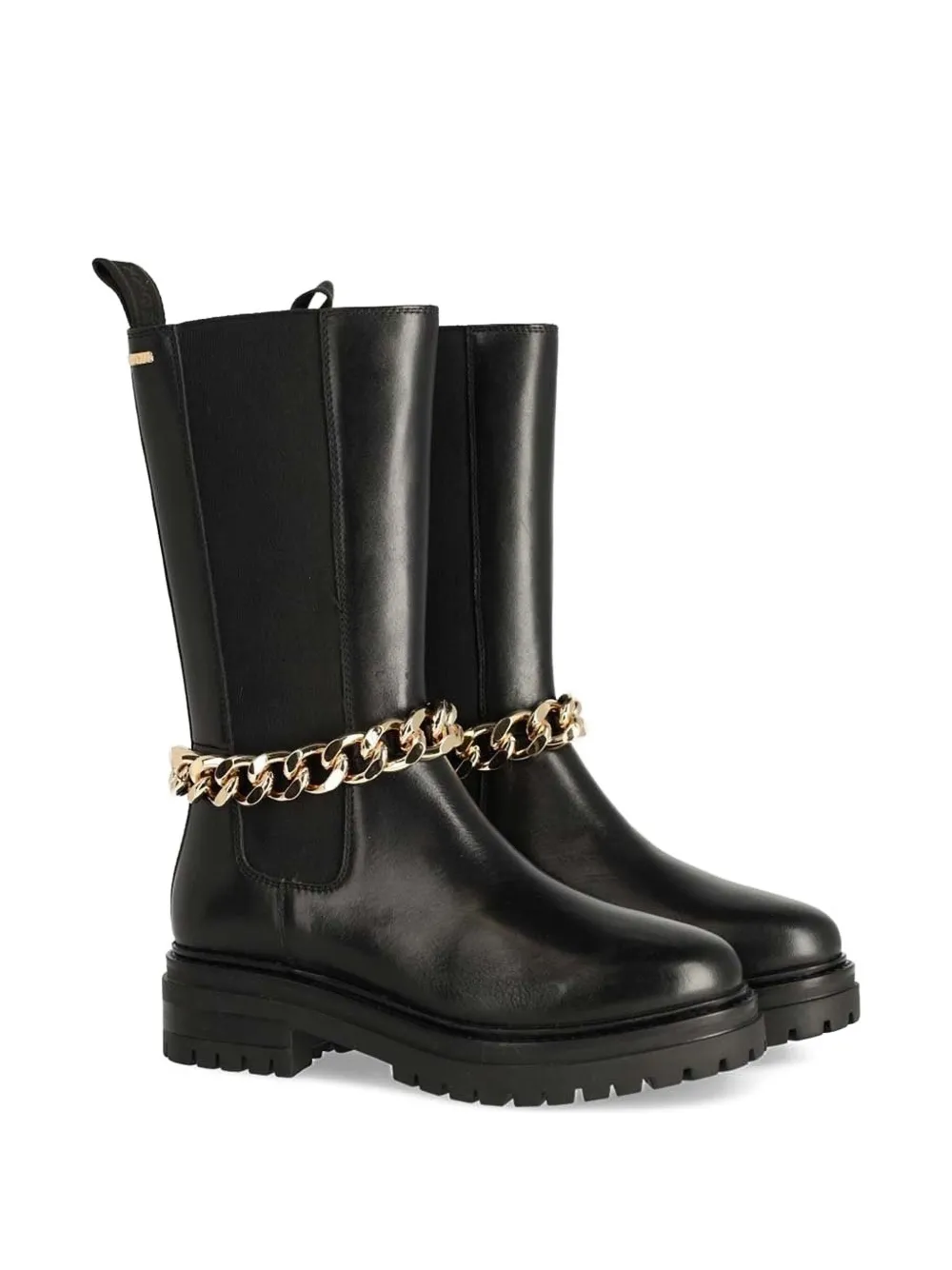 MEXX chain-embellished leather boots | Ankle Boots | Image 2