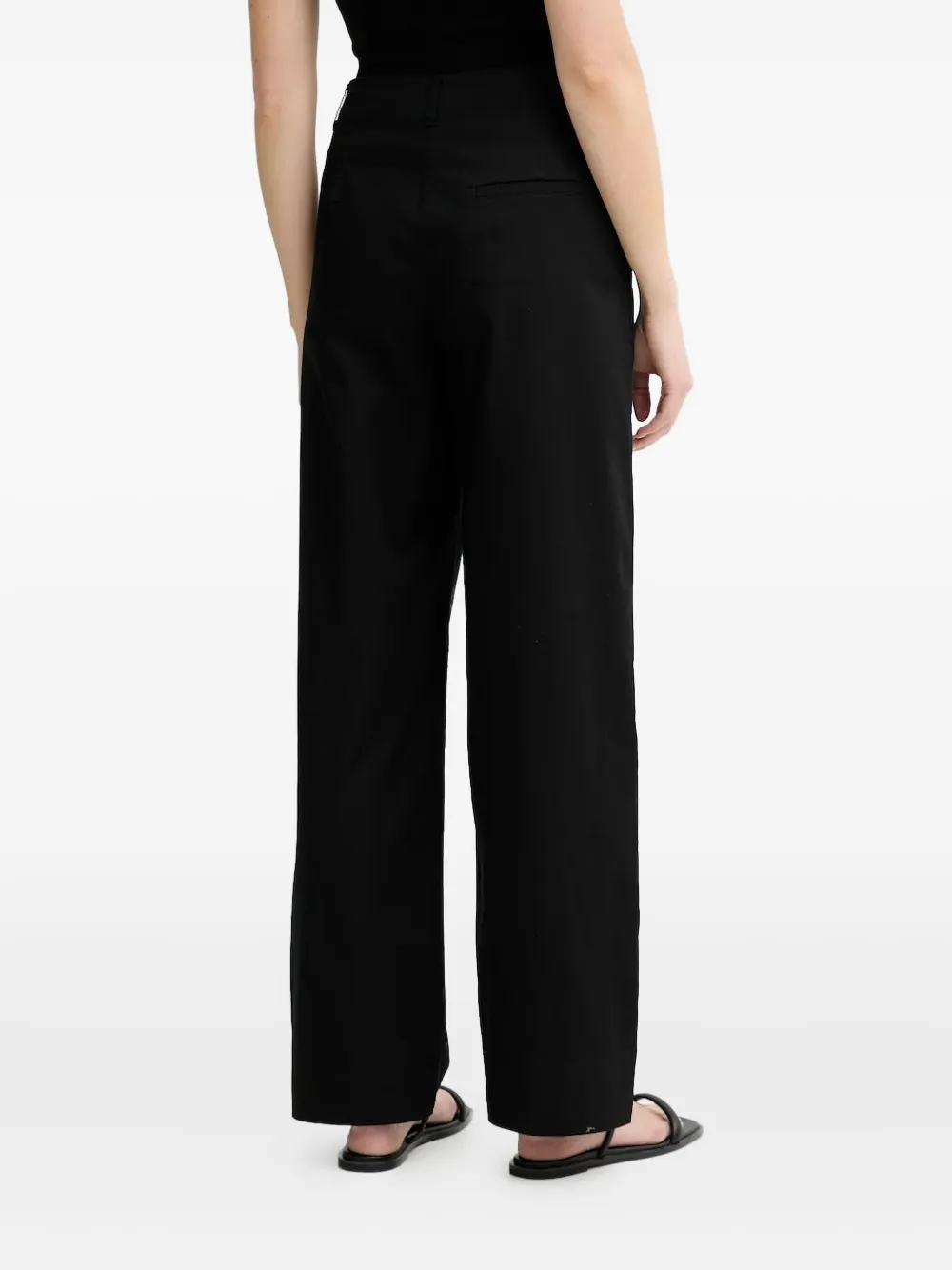 Marc O'Polo Straight broek - Zwart
